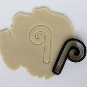 Candy Cane Christmas Cookie Cutter Cookie for Fondant Clay Crafting Holiday Baking Festive Seasonal Treats Winter Party Decorations DIY Kitchen Use in IndiaThis Candy Cane Christmas