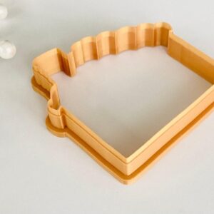 Gingerbread House Cookie Cutter for Holiday Baking and Christmas Clay Crafts Large House Shaped Polymer Clay Cutter for Cookies Fondant Cake Decorating Ornaments and DIY Holiday