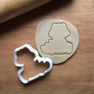 Cookie Baby Alligator Crocodile Cookie Cutter for Baking Biscuits Cake Fondant Decorations Suitable Size Durable Mold Dishwasher Safe Made in India for Jungle Safari Parties Crafts