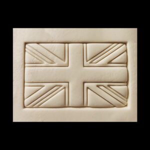 British Flag London Souvenir Cookie Cutter Cookie United Kingdom Flag Shape Biscuit Fondant Cutter for Travel Themed Party British Celebration Events Baking Decoration Tools