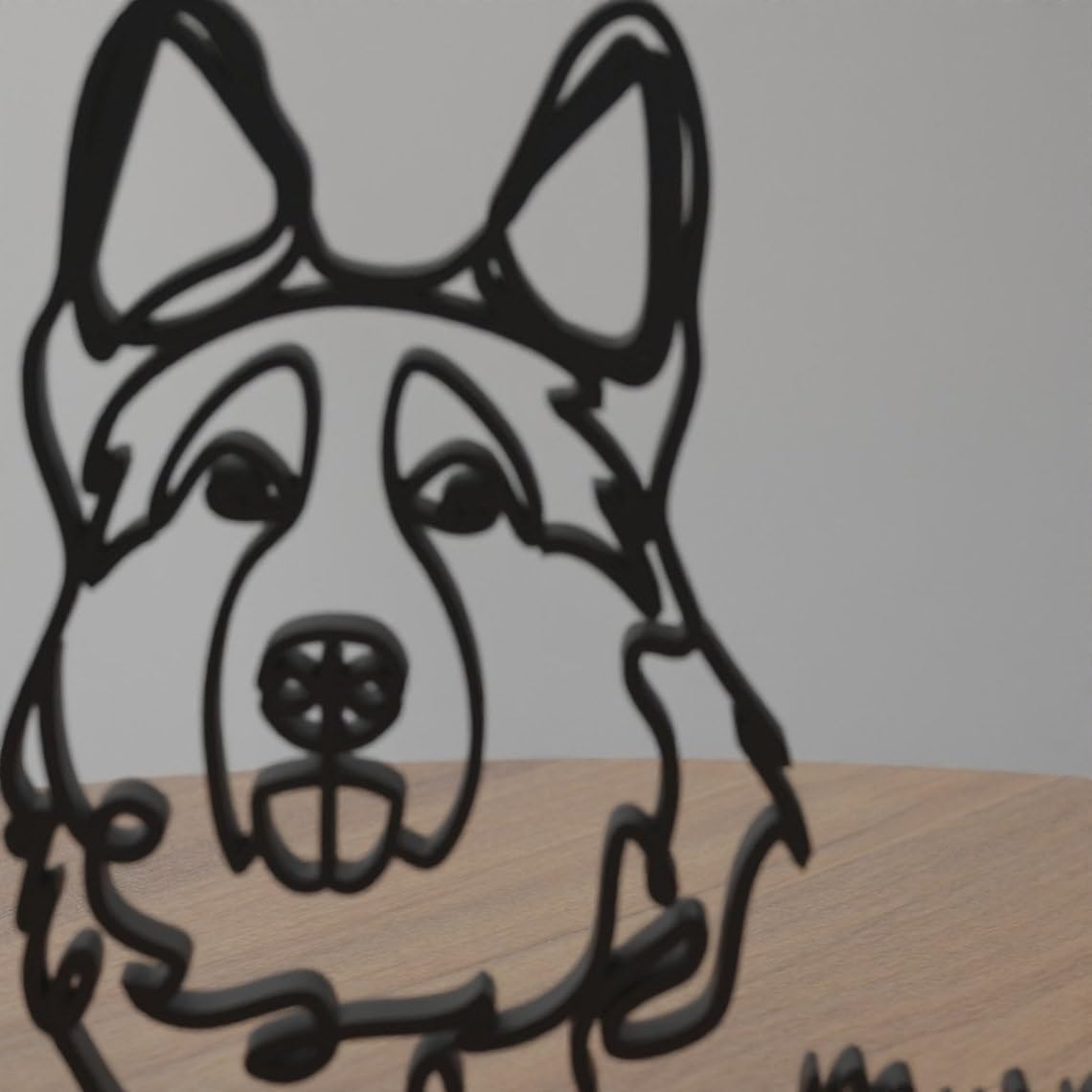 German Shepherd Dog Figurine | Perfect Gift for Dog Lovers | Unique Personalized Gift | Home Office Shelf Decor | Pet Owner Present - Image 6
