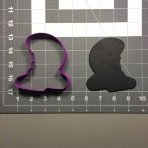 Black Floppy Hat 100 Cookie Cutter for Summer Party Cookies, Beach-Themed Baking, Fondant Cake Decorations, Costume Party Treats, Vacation Dessert Tables, and Creative Craft Projects