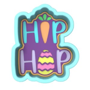 Black Hip Hop Cookie Cutter Stamp Stencil Baking Tool for Music Dance Theme Cookies Fondant Pastry Biscuits Sandwiches Desserts Party Snacks Baking Decoration Kitchen Accessories