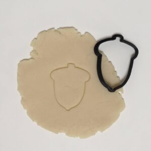 Acorn Cookie Cutter Cookie for Fondant Clay Autumn Themed Baking Thanksgiving Nature Inspired Crafts DIY Fall Desserts and Seasonal Decoration Use in India
