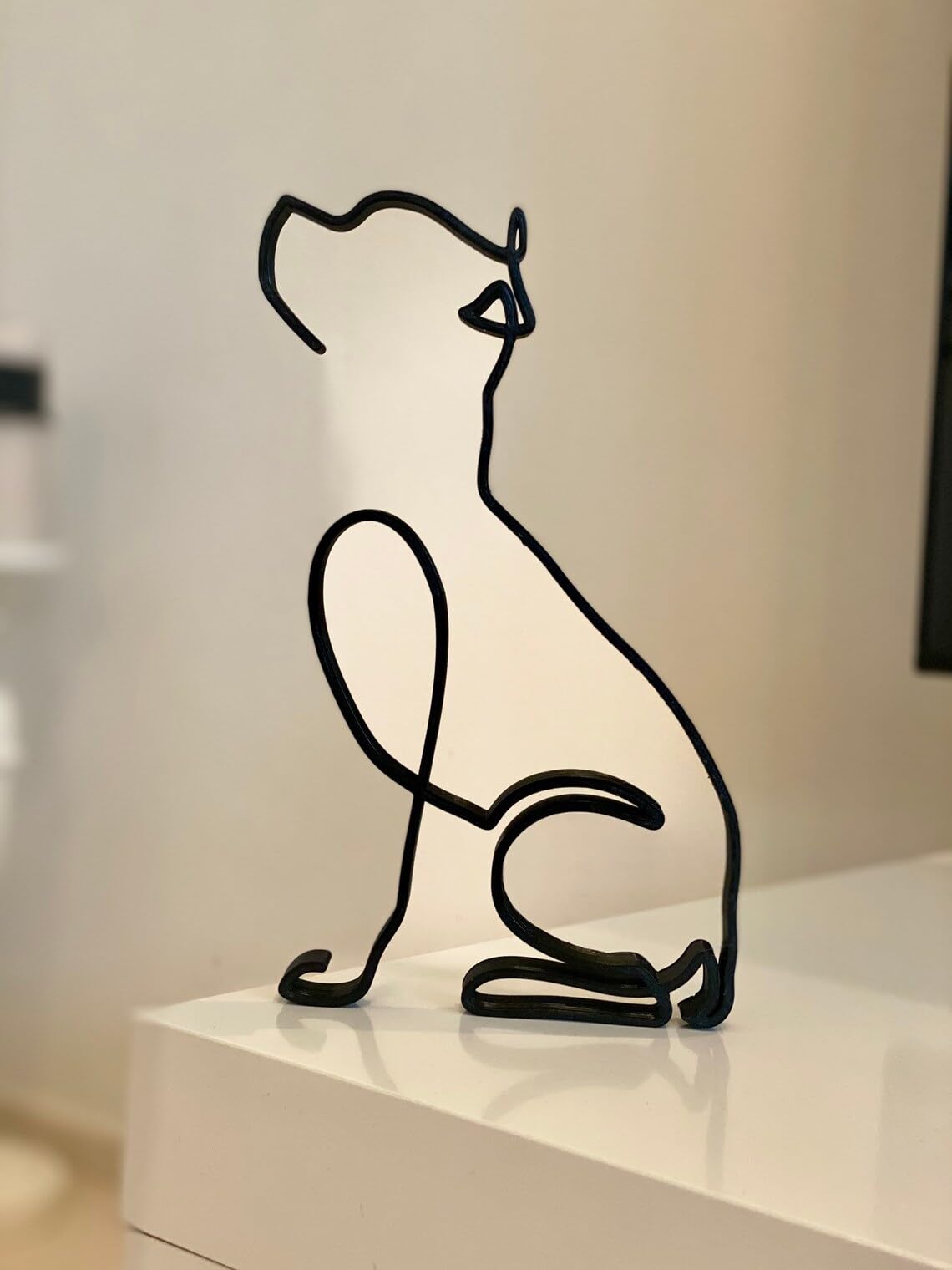 Staffordshire Bull Terrier Bio Statue - Unique Dog Breed Decor for Windowsill, Bookshelf, and Pet Lovers - Image 3