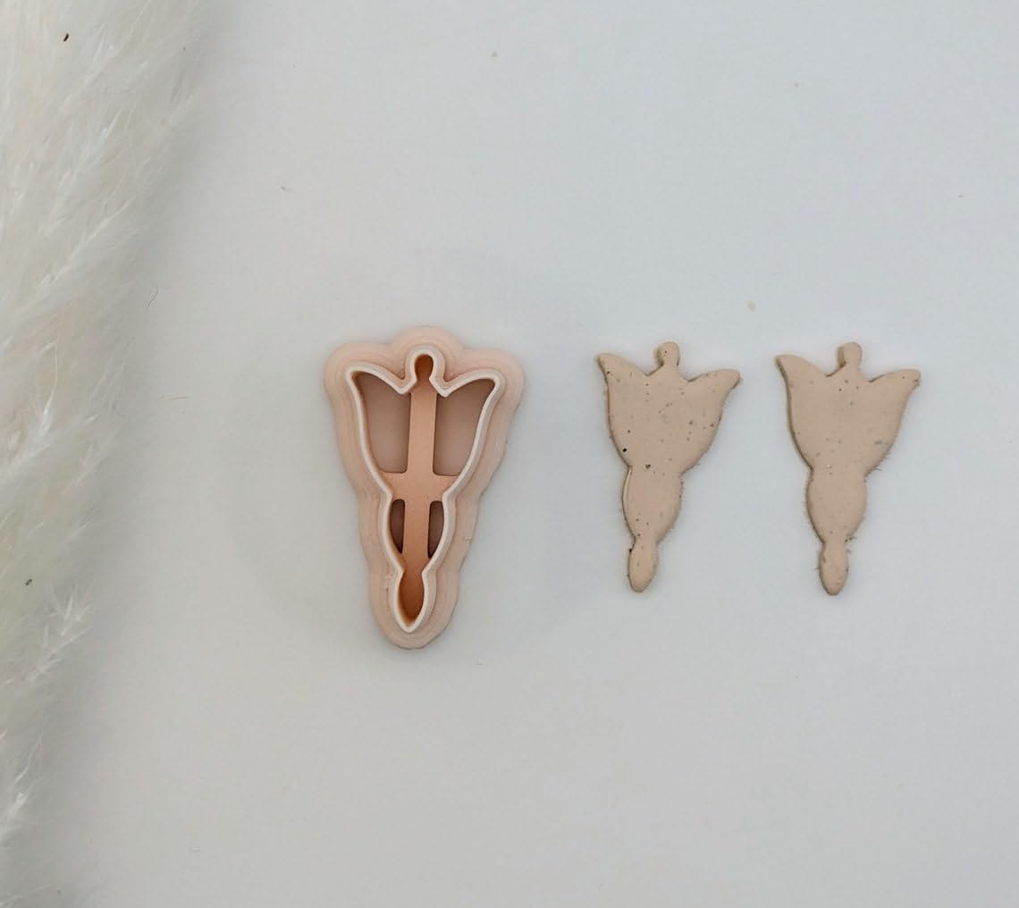 Evenstar Earring Cutter for Polymer Clay Jewelry Inspired by LOTR Elegant Clay Pendant Shape Cutter for DIY Handmade Earrings Fantasy Jewelry Accessories and Artistic Clay Craft