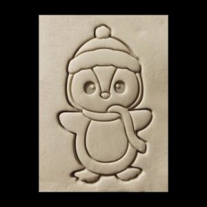 Black Christmas Penguin Cookie Cutter Cookie India Holiday Theme Biscuit Cutter for Winter Baking Cute Animal Cookies Festive Party Treats New Year Snacks Penguin Shaped Desserts