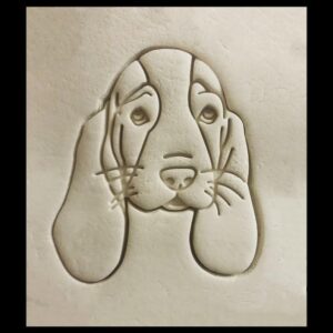 Basset Hound Dog Cookie Cutter Cookie Made in India Dog Treat Mold Baking Tool for Homemade Dog Snacks and Biscuits Perfect for Pet Lovers and Dog Owners Kitchen Use