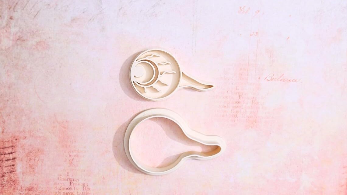 Eye cookie cutter set for baking eyeball shaped sugar cookies fondant cupcake toppers Halloween party decor spooky treats science theme cake decoration craft and baking kitchen tool - Image 2