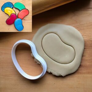 Cookie Jelly Bean Cookie Cutter, Suitable Size for Easter, Spring Baking, Fondant, Biscuits, and Cookie Crafts, Perfect for Parties and Custom Treats, Made in India