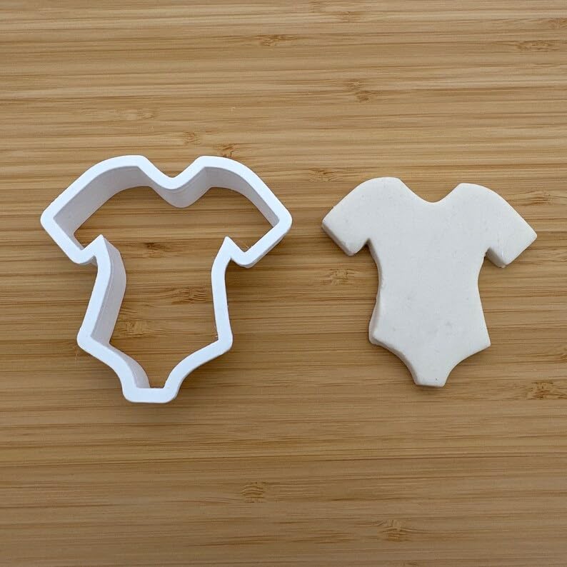 Leotard Shape Polymer Clay Cutter Cookie Fondant Biscuit Cutter Sharp Tapered Edge Tool for Earrings Jewelry Making Gymnastics Dance Theme Cupcake Decoration Baking Craft Projects - Image 2