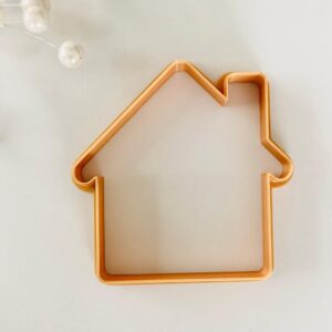 House Shaped Cookie Cutter for Baking and Clay Crafts Large Plaque Clay Cutter Polymer Clay Cutter for Home Theme Cookies Fondant Cutter for Realtors Bakers Housewarming Gifts and DIY