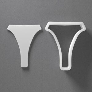 Black Golf Tee Stand Cookie Cutter Mini to Large Golf Shape Polymer Clay Jewelry and Earring Cutter Tool Mirrored Pair Set for Handmade Craft Accessories