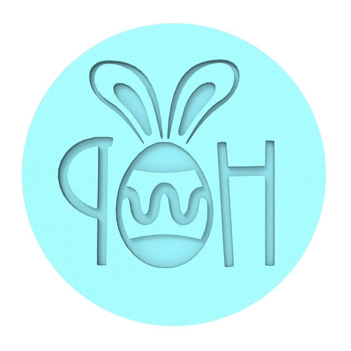 Black Hop Cookie Cutter Stamp Stencil Baking Tool for Bunny and Easter Theme Cookies Fondant Pastry Biscuits Sandwiches Desserts Spring Party Snacks Baking Decoration Kitchen - Image 4