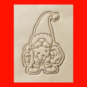 Santa Christmas Gnome Black Cookie Cookie Cutter for Holiday Baking New Year Celebration Winter Party Supplies Festive Cookies Jingle All The Way Theme Kitchen Tool for Christmas