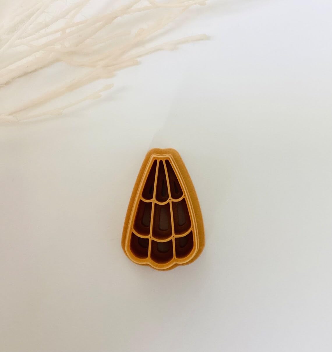 Shell Imprint Clay Earring Cutter for Polymer Clay Jewelry Making Sea Shell Shape Cutter with Textured Detail for Earrings Summer Coastal Accessories and Craft Projects Made in India - Image 3