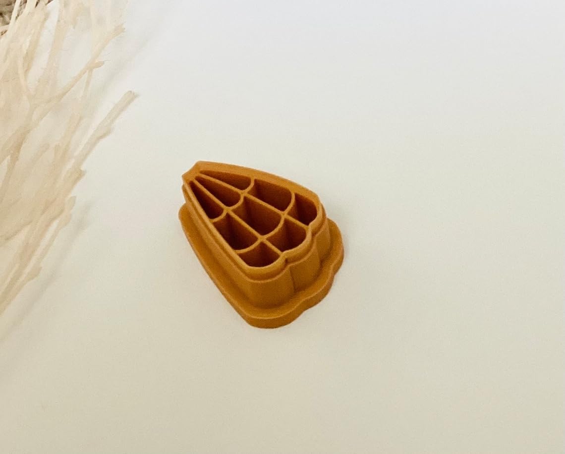 Shell Imprint Clay Earring Cutter for Polymer Clay Jewelry Making Sea Shell Shape Cutter with Textured Detail for Earrings Summer Coastal Accessories and Craft Projects Made in India - Image 4