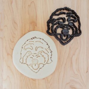 Doodle Dog, Labradoodle, Goldendoodle, Barbet, Shaggy Dog Cookie Cookie Cutter for Cookies, Fondant, and Clay Fun Dog Breed Cutter for Pet Lovers and Dog-Themed Crafts in India