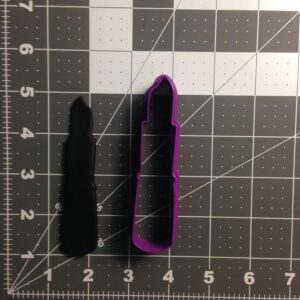 Black Lipstick 101 Cookie Cutter Cookie Makeup Theme Baking Mold for Fashion Party Cookies Fondant Cake Toppers Beauty Salon Decor Craft Projects and Themed Gift Packaging