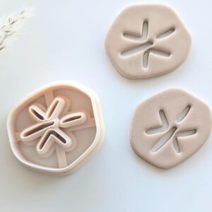 Kiki Tropical Leaf Clay Earring Cutter for Polymer Clay Jewelry Making Leaf Pendant Cutter for Nature Inspired Earrings DIY Botanical Clay Accessories and Handmade Craft Projects
