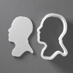 Black President Barack Obama Cookie Cutter Mini to Large Silhouette Shape for Polymer Clay Jewelry Earring Making Mirrored Pair Set cookie Craft Tool India
