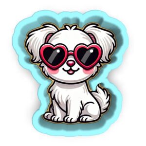 Black Heart Glass Puppy Cookie Cutter Stamp Stencil Baking Tool for Cookies Fondant Pastry Biscuits Sandwiches Desserts Party Snacks Dog Puppy Theme Baking Decoration Kitchen