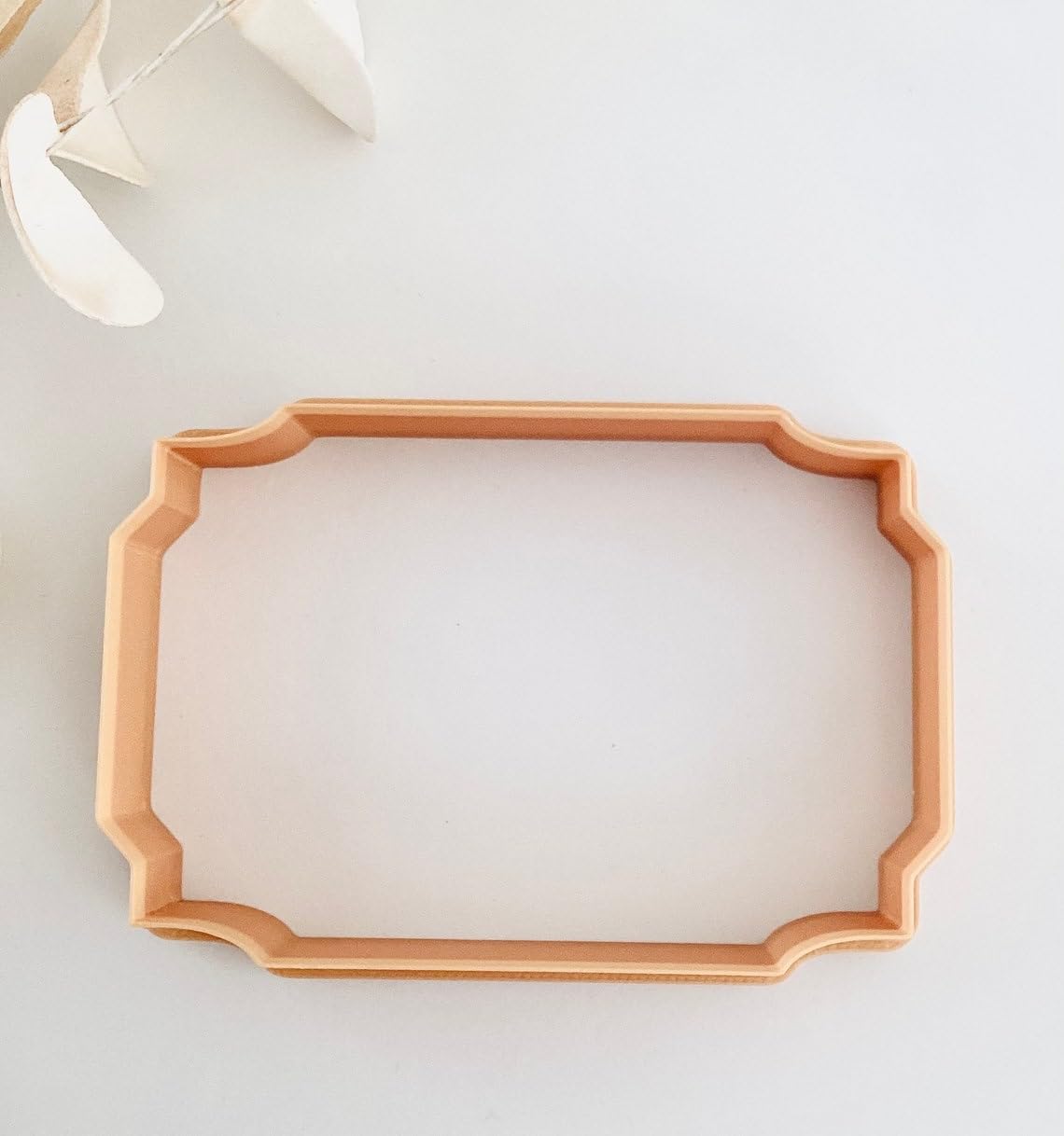 Victorian Rectangular Cookie Cutter for Baking and Crafting Projects Large Rectangle Shape Clay Cutter for Polymer Clay Fondant Cookies Signature Designs and DIY Art Made in India - Image 2