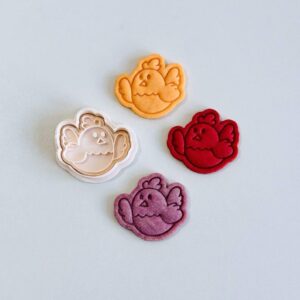 Black Chicken Cookie Cutter cookie Hen Shaped Biscuit Fondant Mold for Farm Animal Spring Festival Baking Decorated Cookies Clay Craft DIY Kids Party Treats