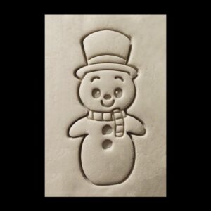 Christmas Snowman Black Cookie Cookie Cutter for Holiday Baking Winter Theme Cookie Mold for Kids Activities Snow Day Treats New Year Party Desserts Fondant Crafts and Festive