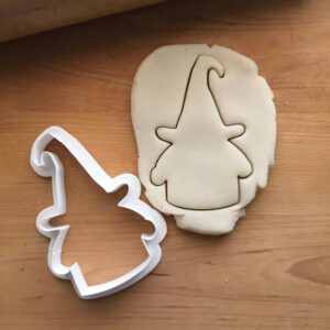 Witch Gnome Cookie Cookie Cutter for Halloween Baking, Fall-Themed Cookie Designs, Made in India, Ideal for Gnome Lovers, Halloween Parties, and Holiday Treats