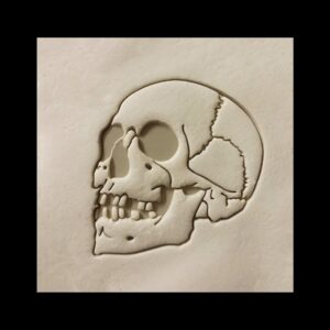 Black Skull Halloween Cookie Cutter Cookie India Spooky Halloween Party Baking Tool for Themed Cookies and Festive Seasonal Dessert Decoration