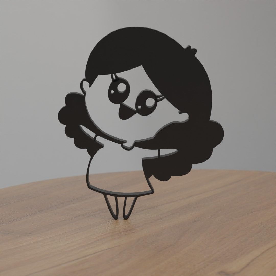 Charming Anime Character Tabletop Decor | Stylish Wall Art for Home | Perfect Gift for Cute Girl Fans to Brighten Up Their Living Space - Image 5
