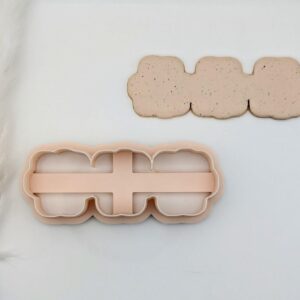 Clover Cookie Cutter for St Patricks Day Baking and Crafts Triple Shamrock Shape Clay Cutter Polymer Clay Cutter for Holiday Cookies Festive Clay Projects and Irish Celebration