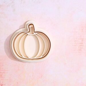 Pumpkin cookie cutter set for baking sugar cookies fondant treats and cake decoration ideal for Halloween Thanksgiving autumn harvest fall theme parties bakery home kitchen and kids