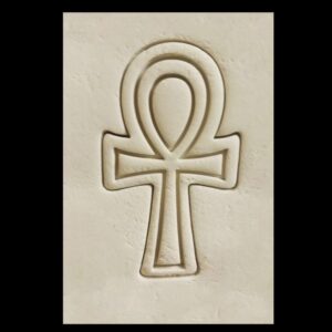Black Ankh Egyptian Cookie Cutter Ancient Symbol Baking Tool for History Themed Treats Biscuit Shaper for Educational Events Fondant Decoration Party Favors and Cultural Gift Packaging