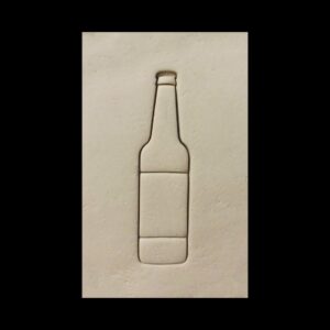 Black Beer Bottle Cookie Cutter Cookie India Beverage Shaped Baking Tool Beer Themed Cookie Mold Kitchen Accessory Gift for Parties and Celebrations