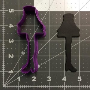 Leg Lamp 100 Cookie Cutter Black Cookie Novelty Shape Biscuit Cutter for Holiday Baking Funny Movie-Themed Cookies A Christmas Story Party Decor Gag Gift Idea Clay Craft Tool