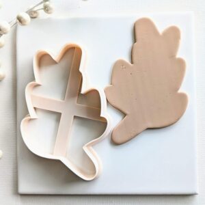 Pine Bough with Cones Cookie Cutter for Baking and Polymer Clay Large Pine Branch with Pinecone Clay Cutter for Holiday Cookies Festive Crafts Fondant Decoration and DIY Seasonal