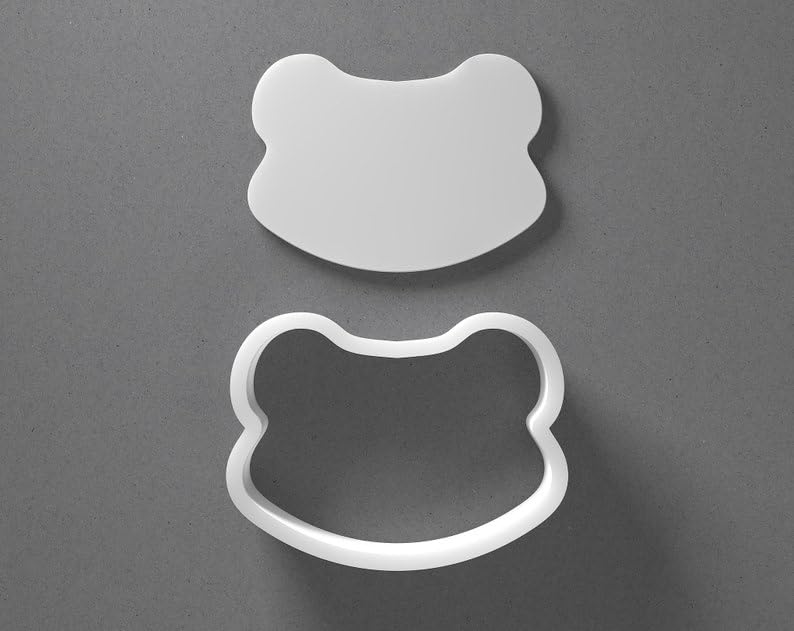 Black Frog Head Cookie Cutter Mini to Large Animal Face Shape for Polymer Clay Jewelry Earring Making Mirrored Pair Set cookie Craft Tool India
