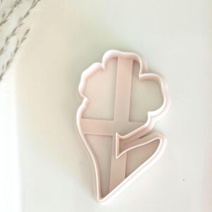Springtime Flower Cookie Cutter for Spring Baking and Crafts Large Polymer Clay Flower Cutter for DIY Jewelry Making Fondant Cutter for Floral Clay Art and Seasonal Cake Decorations