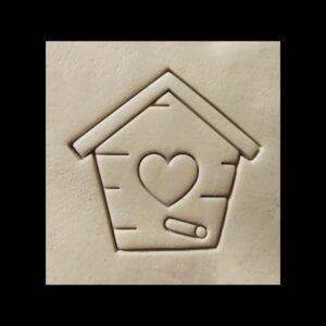 Black Heart Birdhouse Cookie Cutter Cookie India Valentine Spring Biscuit Cutter for Love Theme Baking Romantic Treats Anniversary Cookies Wedding Party Snacks and Seasonal