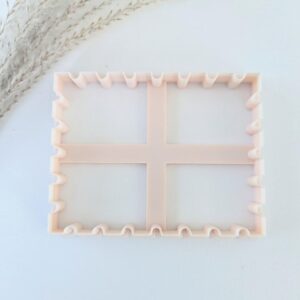 Christmas Stamp Cookie Cutter for Holiday Baking Fondant Decoration Large Polymer Clay Cutter for Clay Crafts Biscuit Dough Christmas Cookie Making and DIY Seasonal Art Projects