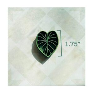 Leaf Philodendron Plant Polymer Clay Earring Cutter India Cookie Hand Clay Cutter Mold Tool for Jewelry Making Biscuit Fondant Cutter DIY Crafts Tropical Leaf Accessories