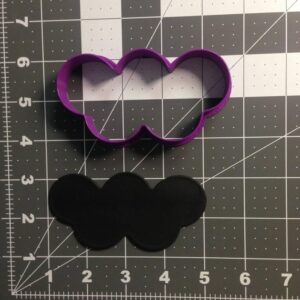 Black Rings Cookie Cutter Cookie Engagement Wedding Ring Baking Mold for Bridal Shower Cookies Cake Decoration Anniversary Crafts Jewelry Theme Party Favor Treat Making Tool