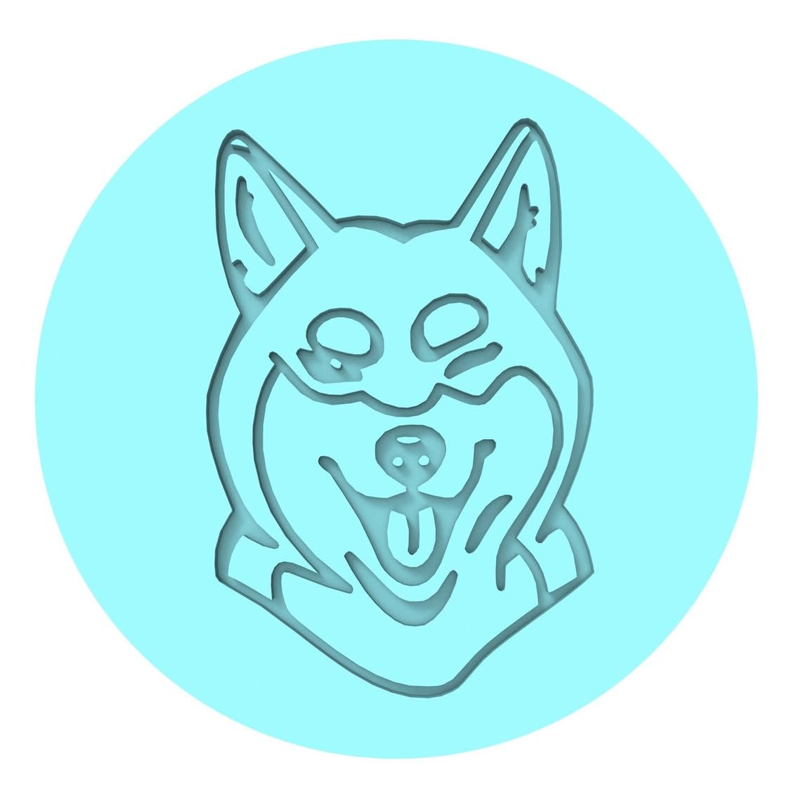Shiba Inu Cookie Cutter Black cookie Stamp and Stencil Set for Dog and Pet Lover Cookies, Adorable Shiba Inu Puppy Fondant Cutter, Sugar Cookie Mold, Dessert Decorating Supplies India - Image 4