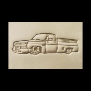 1986 Chevy C10 Truck Cookie Cutter Cookie Classic Pickup Biscuit Fondant Decorating Tool for Vintage Car Lovers Retro Auto Birthday Party Favors Truck Enthusiasts Baking and Craft