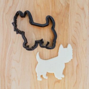 Westie Scottish Terrier Dog Cookie Cutter Cookie for Fondant Clay Crafting Pet Themed Baking Treats Dog Lover Gift DIY Use in India