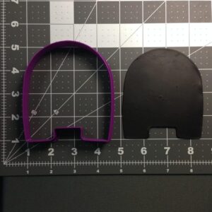 Black Cookie Mail Box 100 Cookie Cutter for Baking Biscuits Fondant Pancakes Sandwiches Holiday Cookie Decorating Tool for Postman Theme Parties Kids Crafts School Events and Gifting