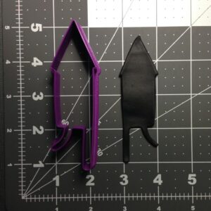 Black Bottle Rocket Cookie Cutter Cookie Baking Mold for Cookies, Biscuits, Fondant and Craft Projects, Ideal for Space-Themed Parties, Fourth of July Celebrations, Kids� Birthdays