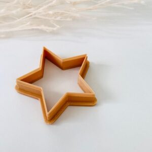 Star Cookie Cutter for Christmas Baking and Holiday Crafts Large Star Shape Polymer Clay Cutter for Fondant Decoration Festive Cookie Making Clay Projects and Seasonal DIY Gifts